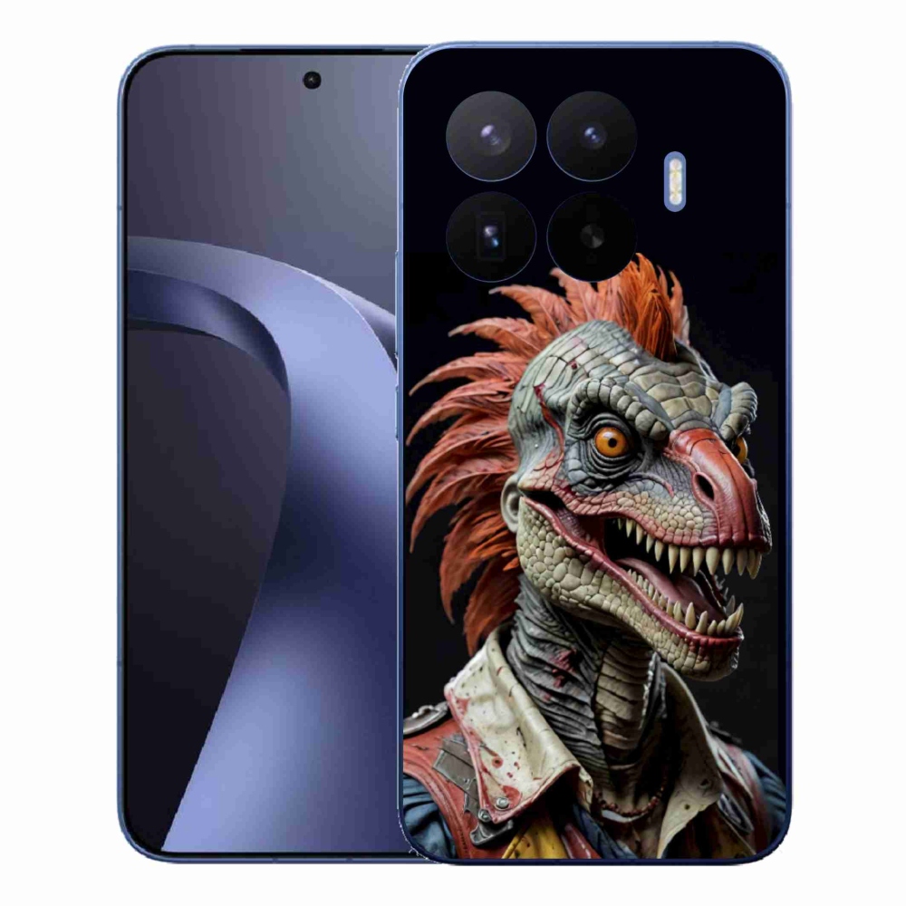 Gelový kryt mmCase na Xiaomi 17T Pro - punk dinosaurus