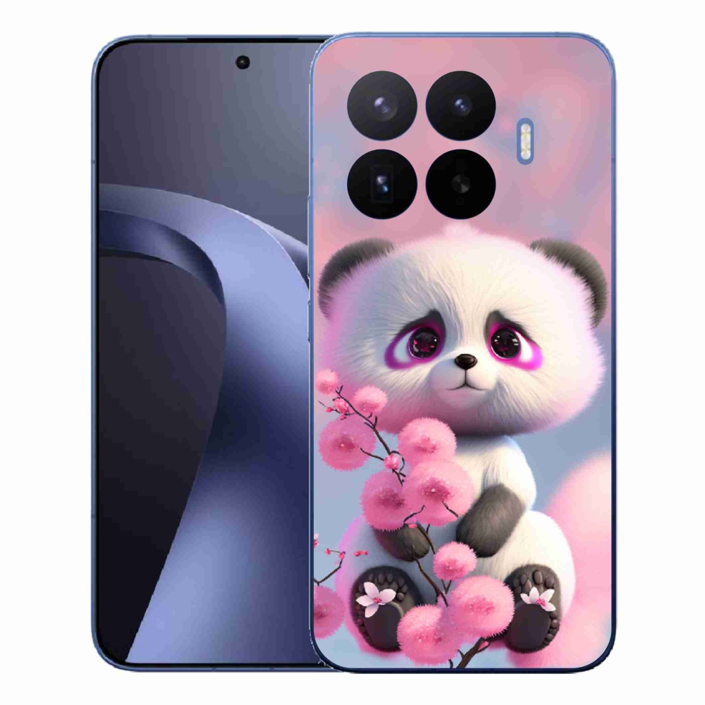 Gelový kryt mmCase na Xiaomi 17T Pro - roztomilá panda 1