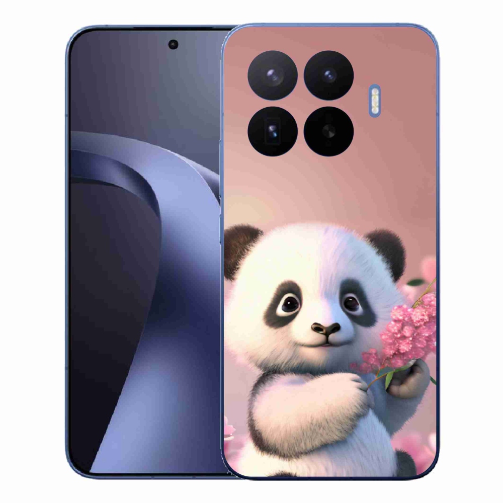 Gelový kryt mmCase na Xiaomi 17T Pro - roztomilá panda