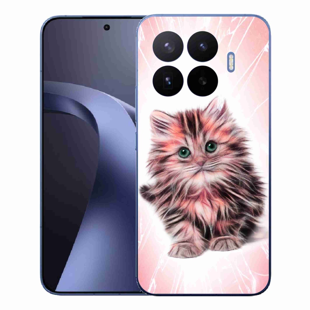 Gelový kryt mmCase na Xiaomi 17T Pro - roztomilé kotě