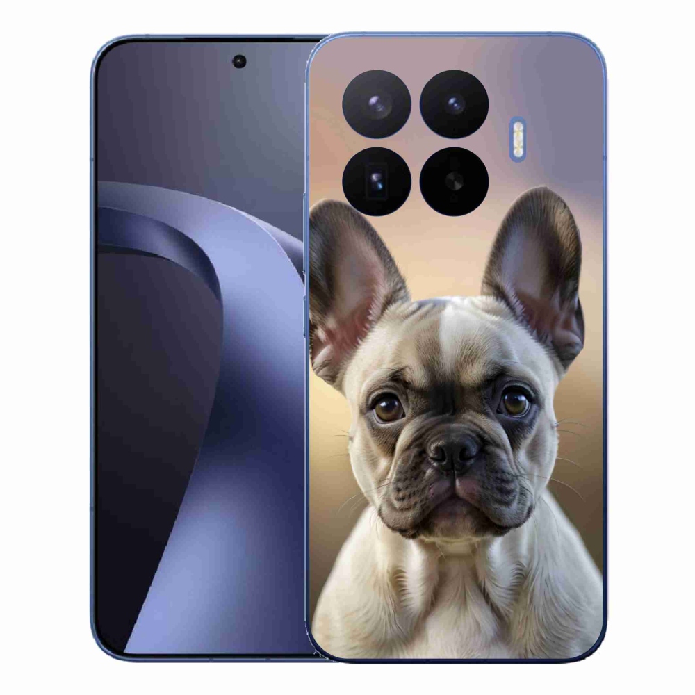 Gelový kryt mmCase na Xiaomi 17T Pro - roztomilý francouzský buldoček