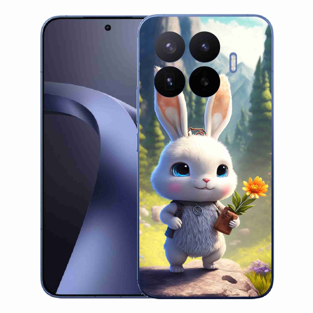 Gelový kryt mmCase na Xiaomi 17T Pro - roztomilý králíček