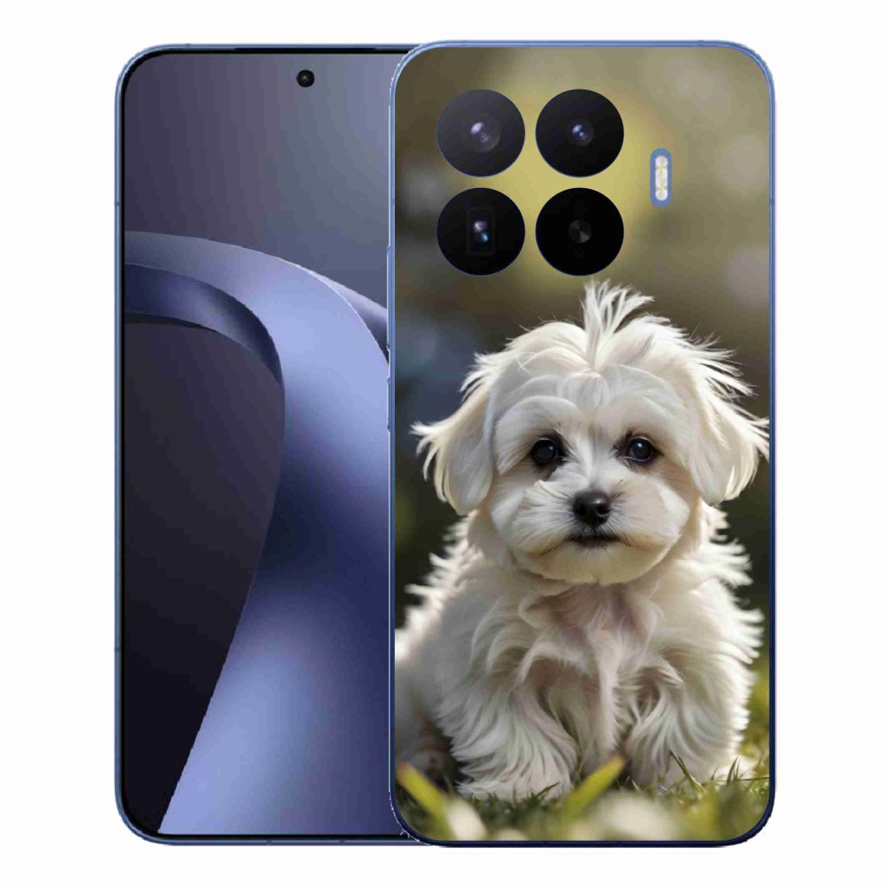 Gelový kryt mmCase na Xiaomi 17T Pro - roztomilý maltézský psík