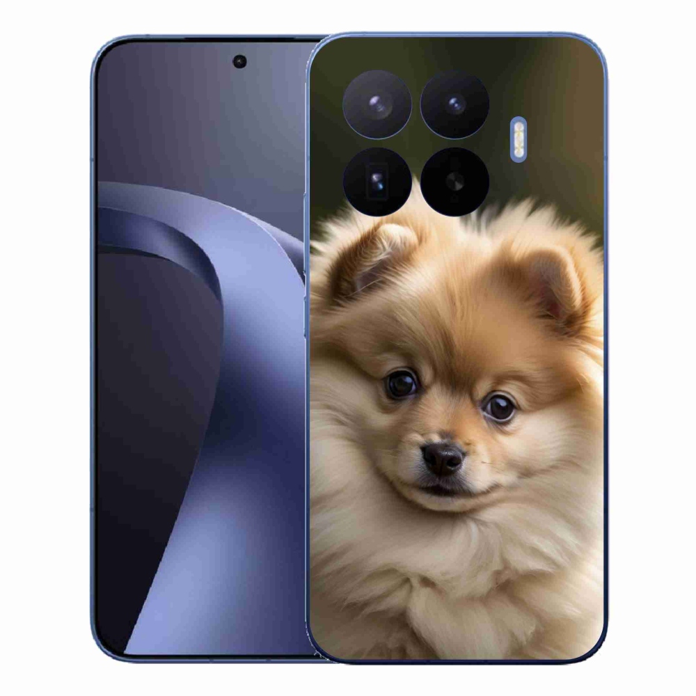 Gelový kryt mmCase na Xiaomi 17T Pro - roztomilý pomeranian 2