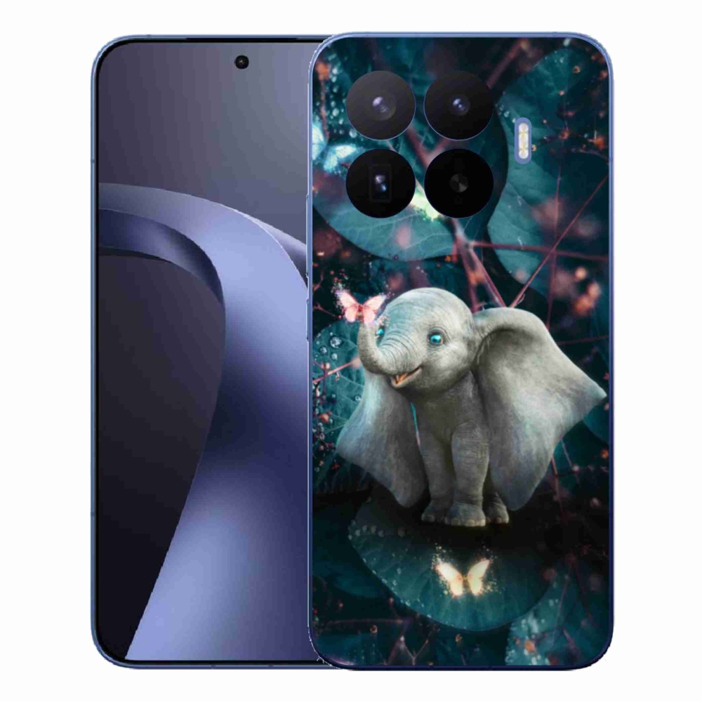 Gelový kryt mmCase na Xiaomi 17T Pro - roztomilý slon