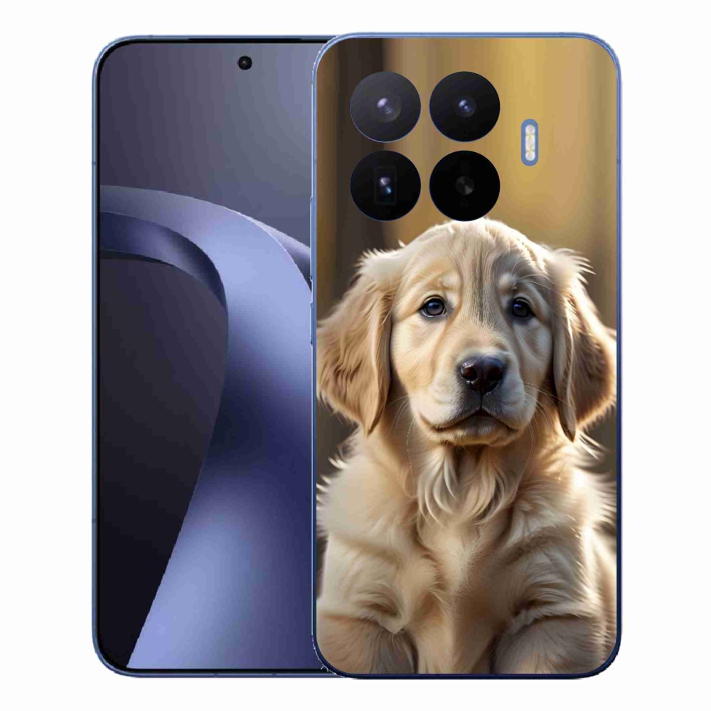 Gelový kryt mmCase na Xiaomi 17T Pro - roztomilý zlatý retrívr