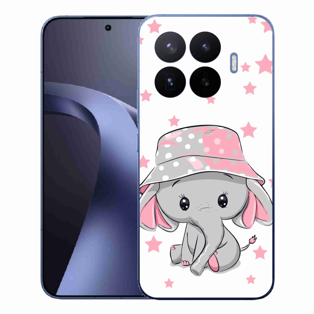 Gelový kryt mmCase na Xiaomi 17T Pro - růžový slon