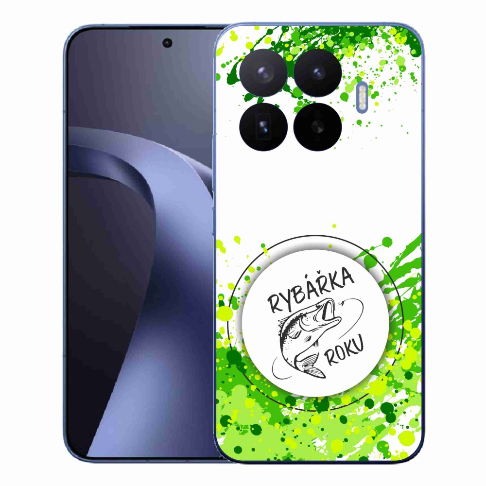 Gelový kryt mmCase na Xiaomi 17T Pro - rybářka roku bílé pozadí