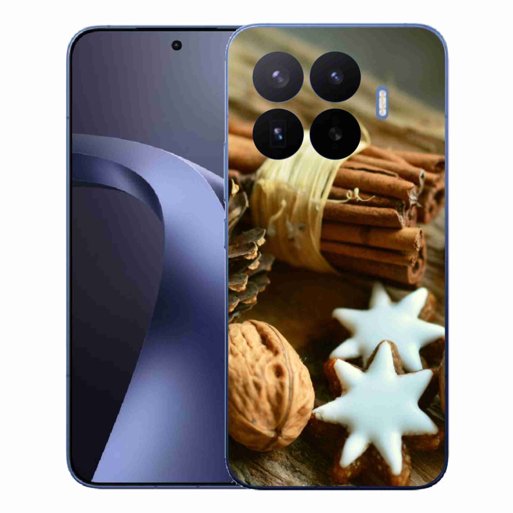 Gelový kryt mmCase na Xiaomi 17T Pro - skořice a perníčky