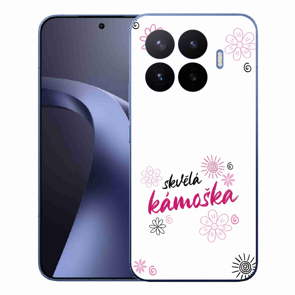 Gelový kryt mmCase na Xiaomi 17T Pro - skvělá kámoška bílé pozadí