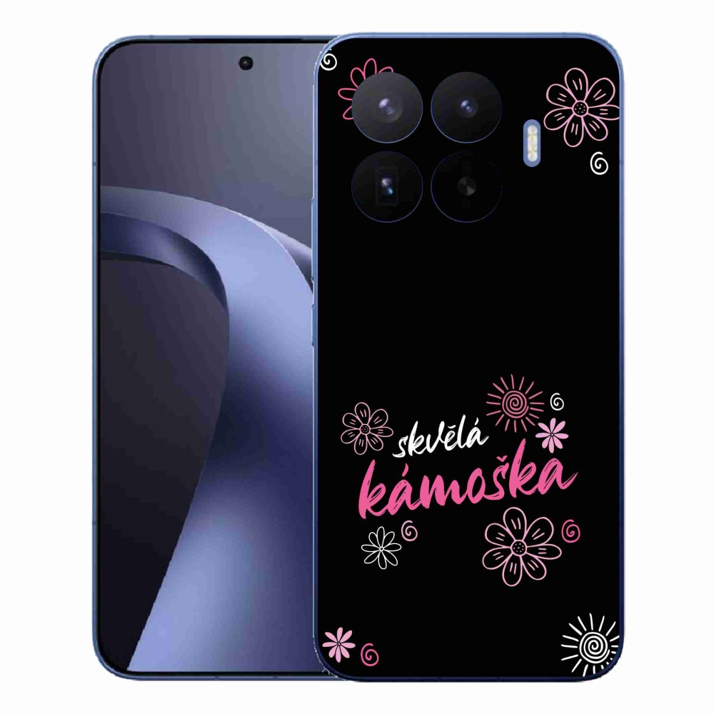 Gelový kryt mmCase na Xiaomi 17T Pro - skvělá kámoška černé pozadí