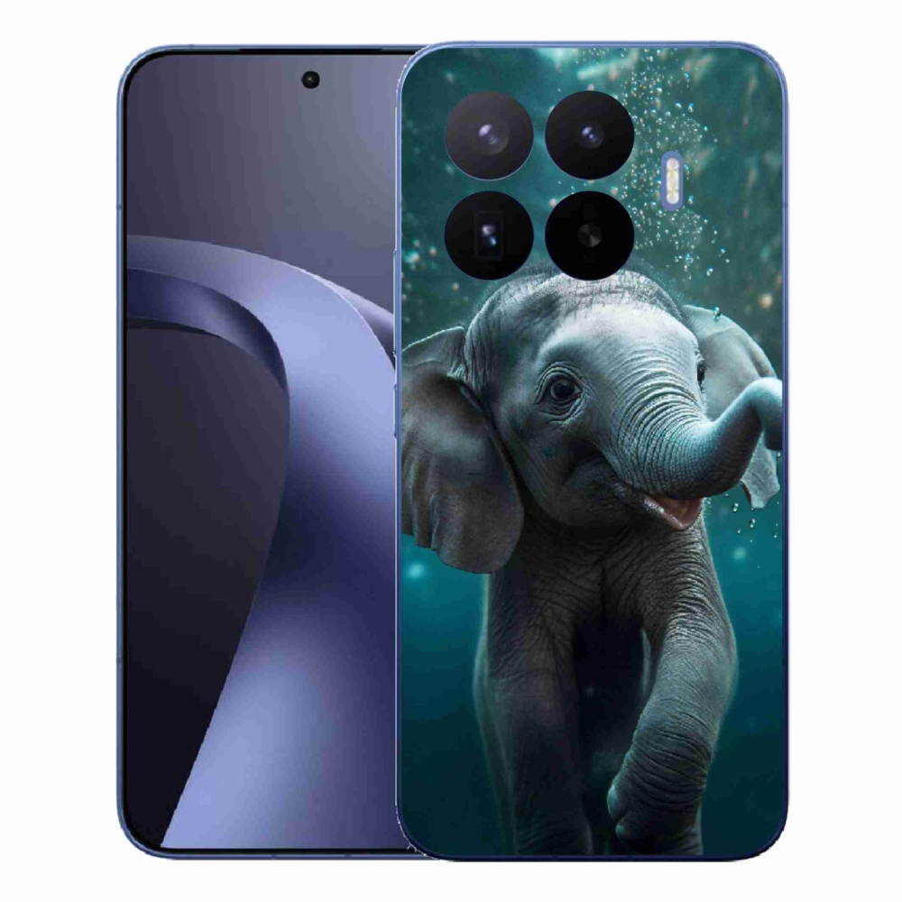 Gelový kryt mmCase na Xiaomi 17T Pro - slůně pod vodou