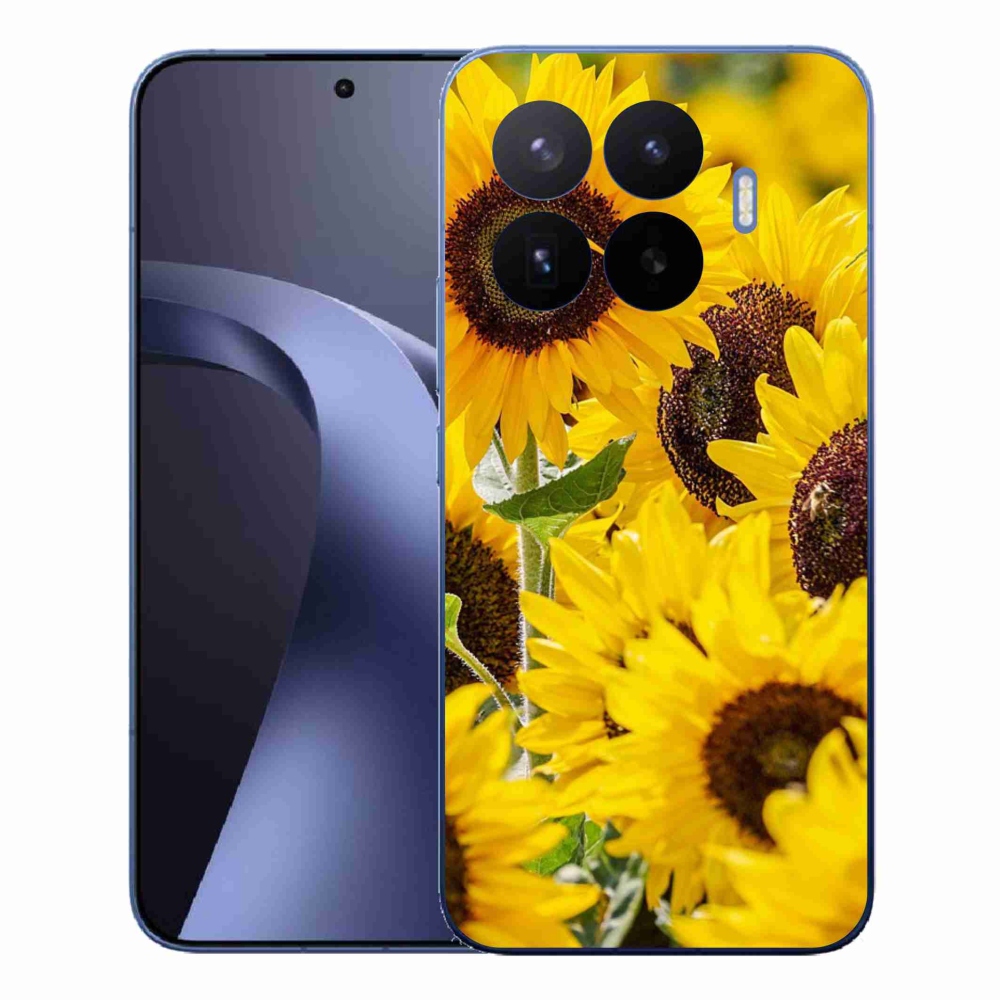 Gelový kryt mmCase na Xiaomi 17T Pro - slunečnice