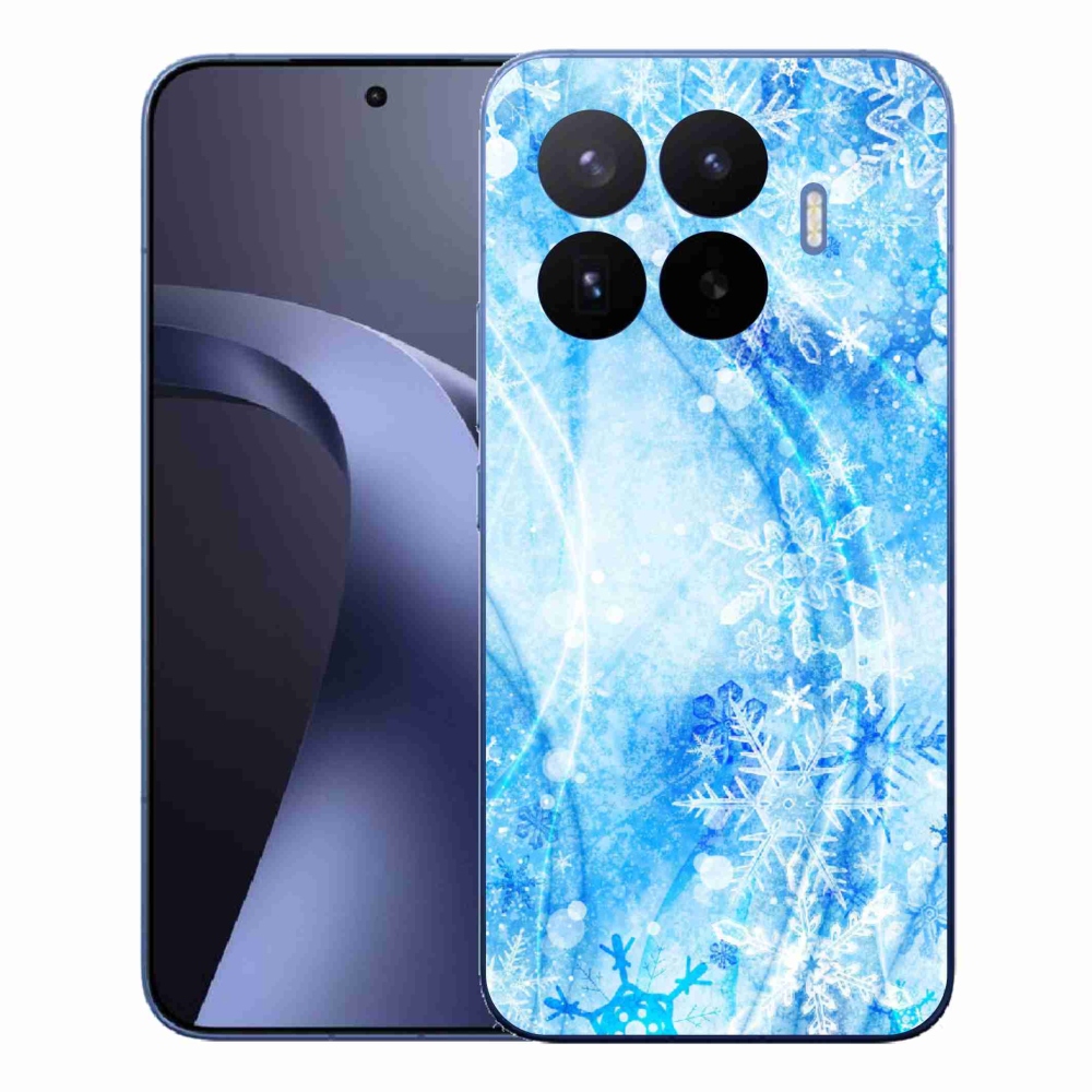 Gelový kryt mmCase na Xiaomi 17T Pro - sněhové vločky