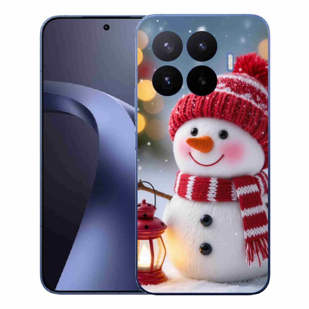 Gelový kryt mmCase na Xiaomi 17T Pro - sněhulák 2
