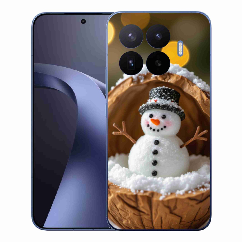 Gelový kryt mmCase na Xiaomi 17T Pro - sněhulák 4