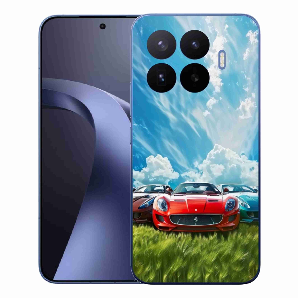 Gelový kryt mmCase na Xiaomi 17T Pro - sportovní vozy