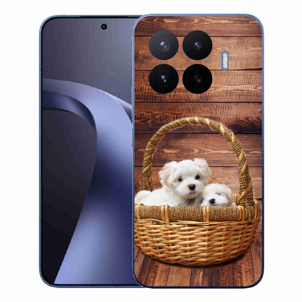 Gelový kryt mmCase na Xiaomi 17T Pro - štěňátka