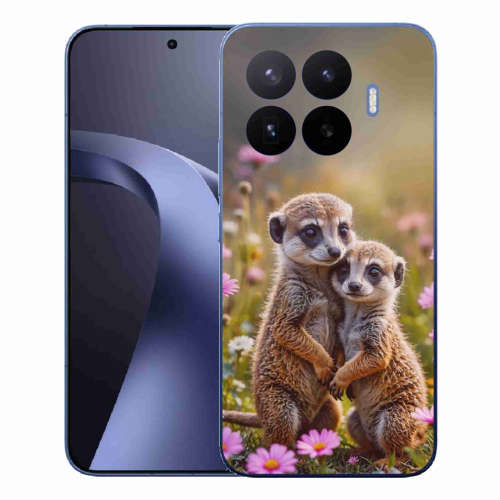 Gelový kryt mmCase na Xiaomi 17T Pro - surikatí duo