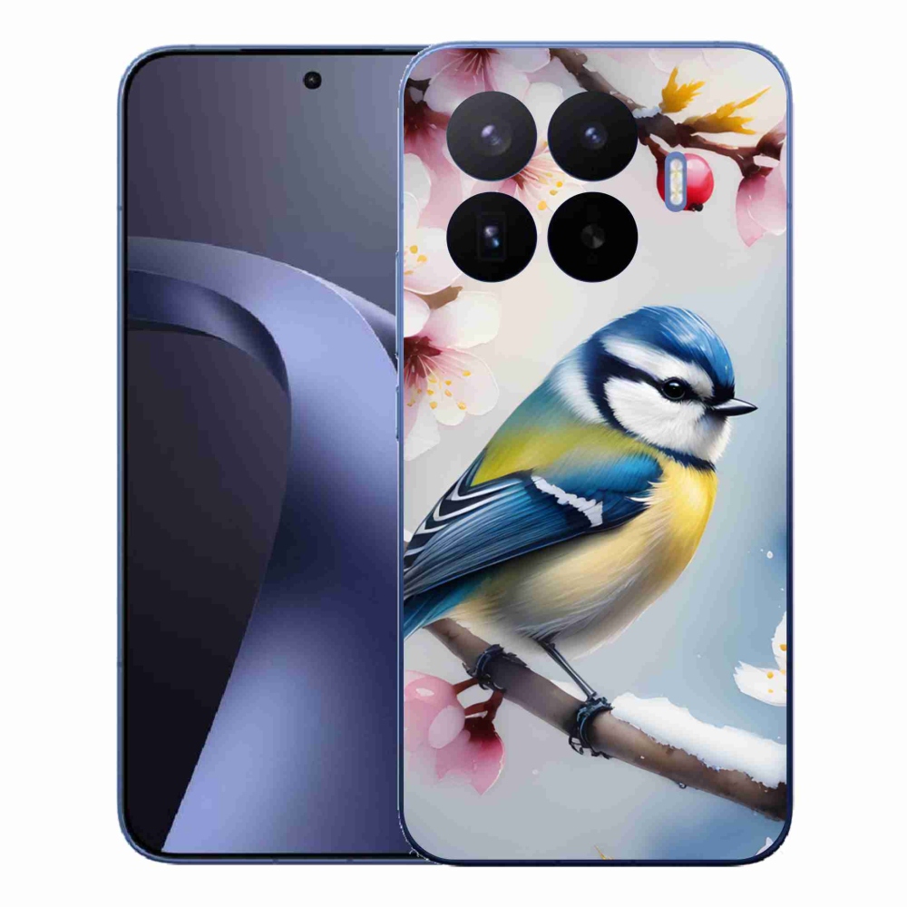 Gelový kryt mmCase na Xiaomi 17T Pro - sýkorka