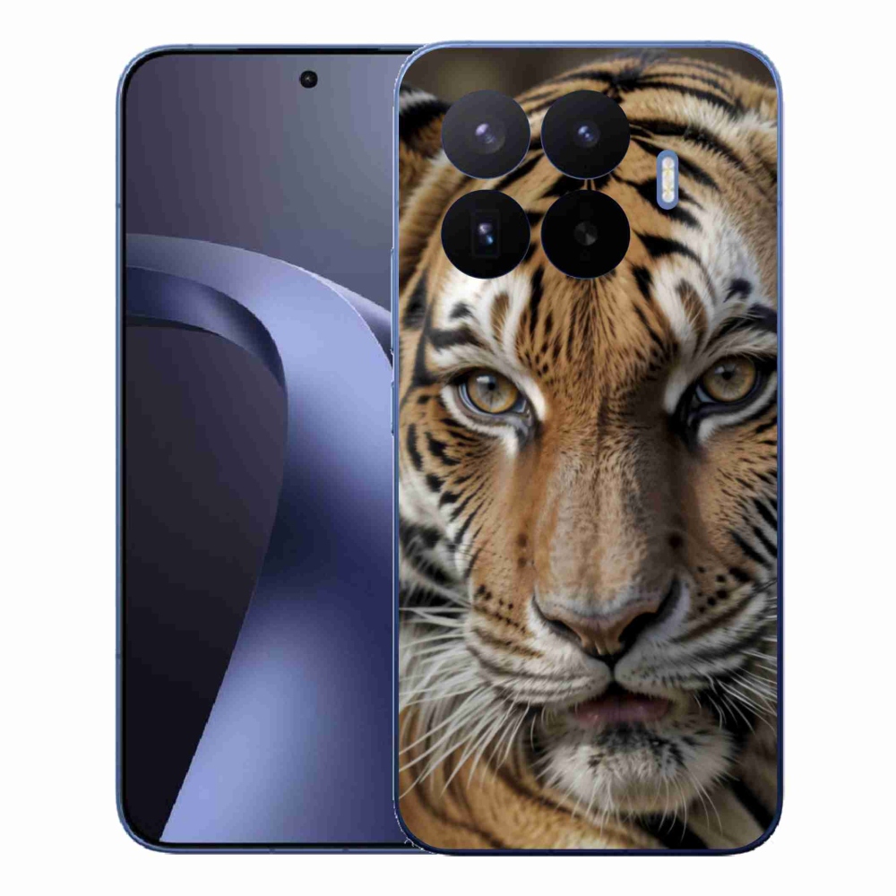 Gelový kryt mmCase na Xiaomi 17T Pro - tygří pohled