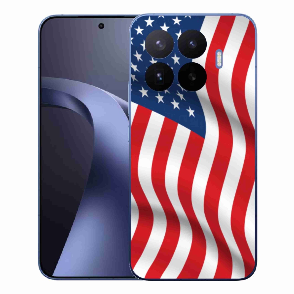 Gelový kryt mmCase na Xiaomi 17T Pro - USA vlajka
