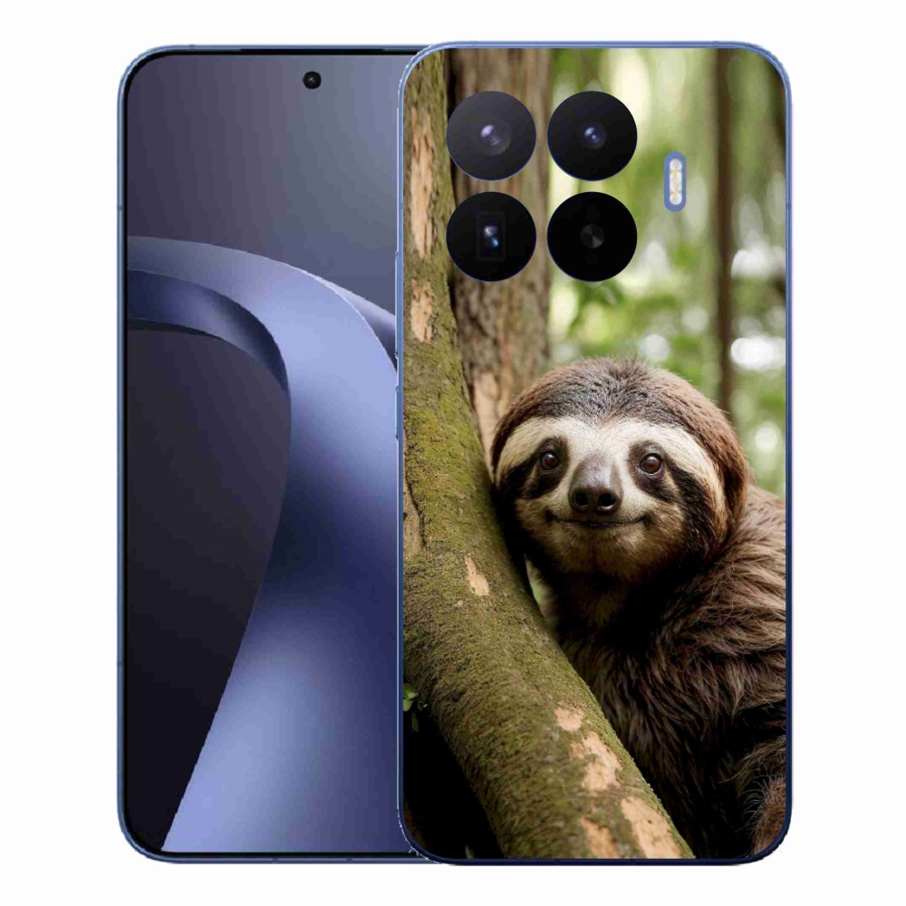 Gelový kryt mmCase na Xiaomi 17T Pro - usměvavý lenochod