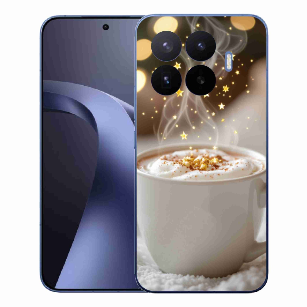 Gelový kryt mmCase na Xiaomi 17T Pro - vánoční horký nápoj