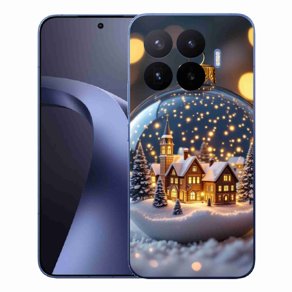 Gelový kryt mmCase na Xiaomi 17T Pro - vánoční koule 4