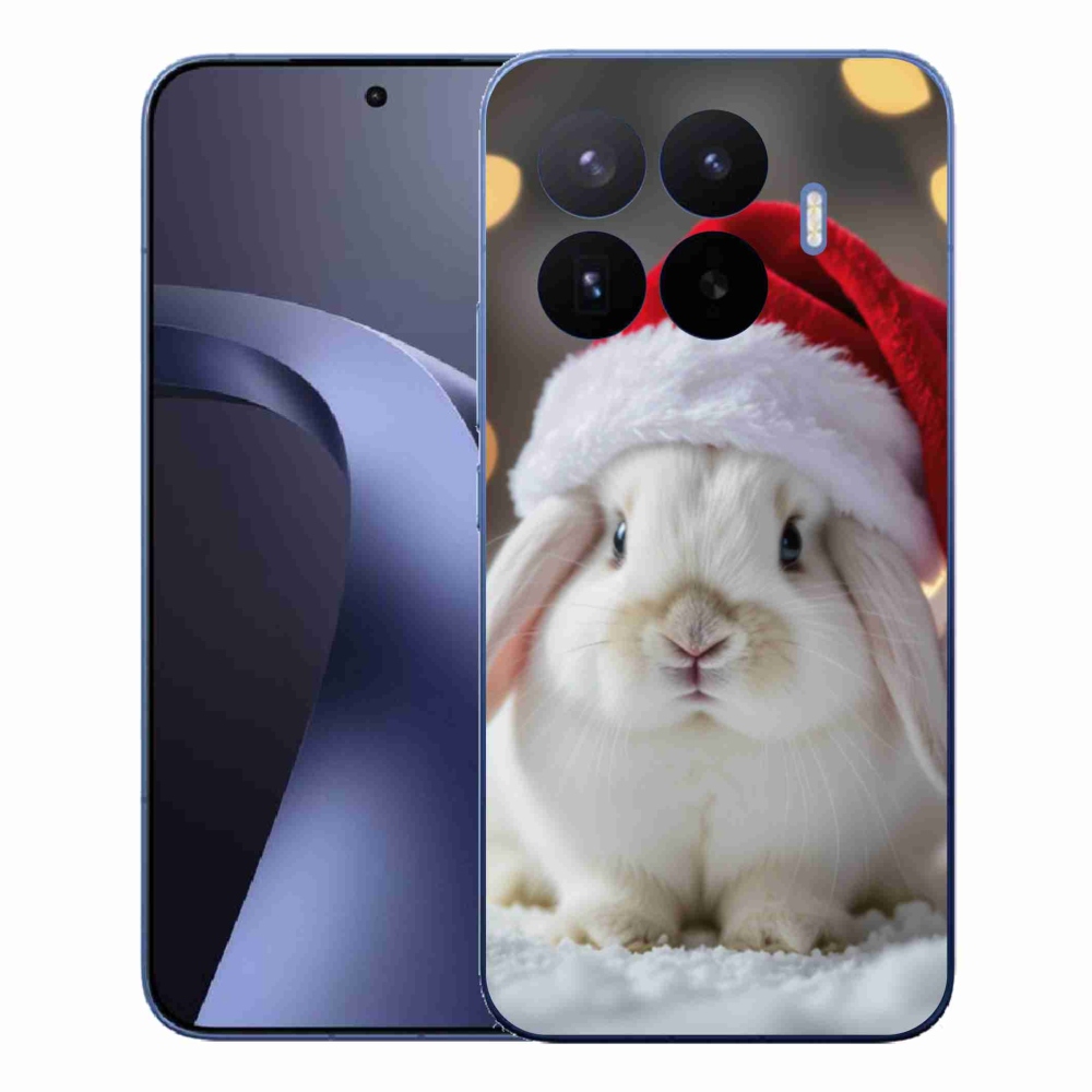 Gelový kryt mmCase na Xiaomi 17T Pro - vánoční králík