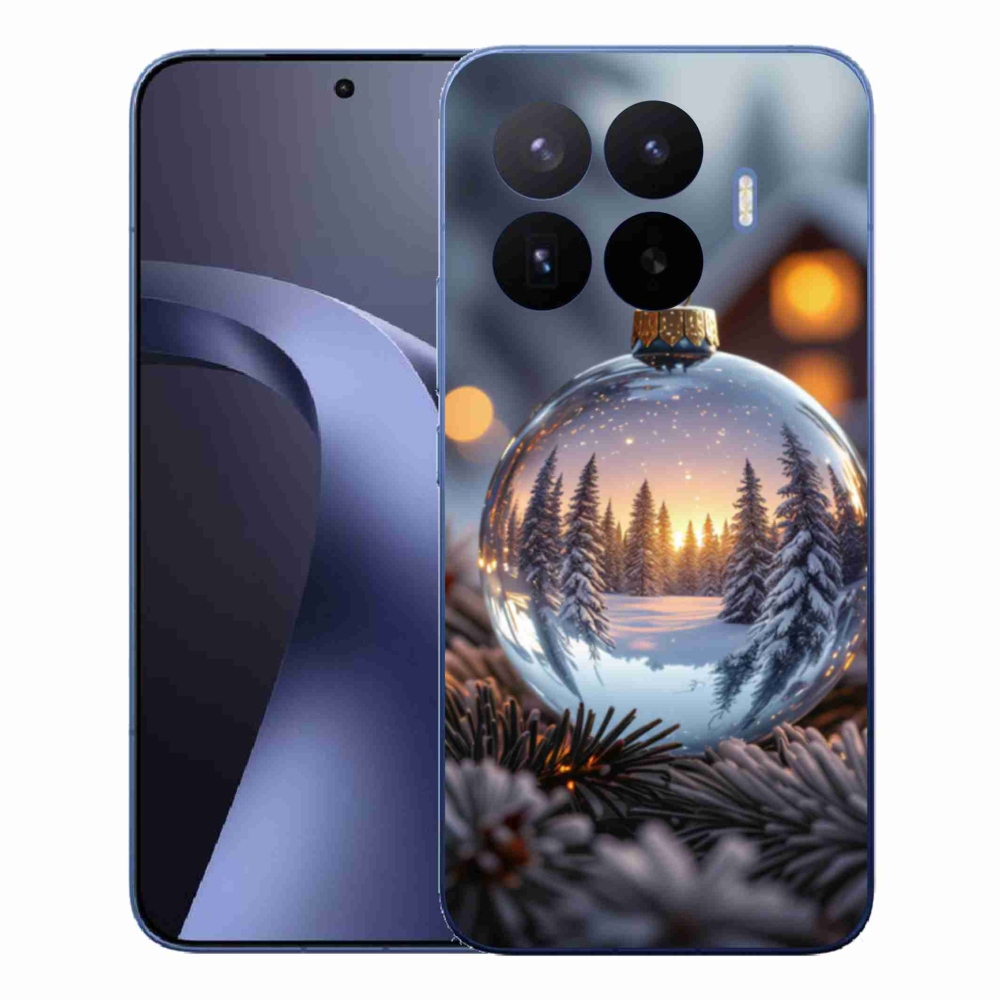Gelový kryt mmCase na Xiaomi 17T Pro - vánoční ozdoba