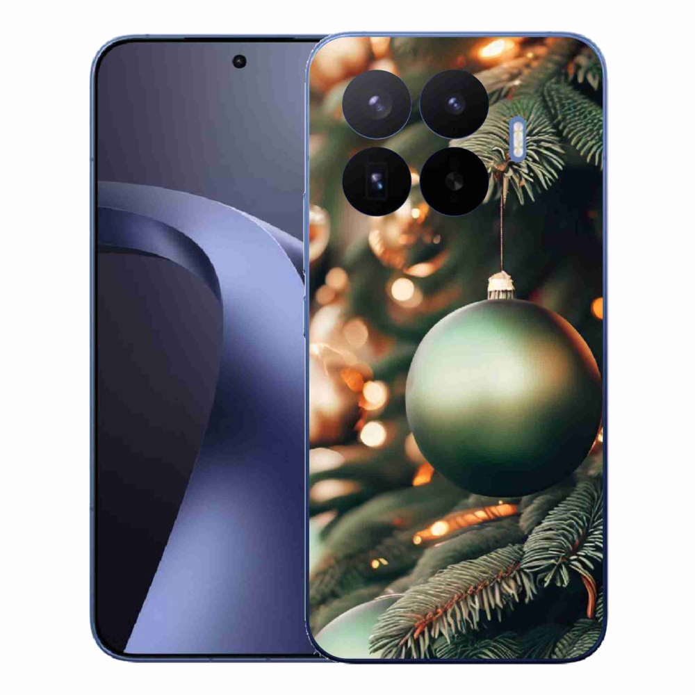 Gelový kryt mmCase na Xiaomi 17T Pro - vánoční ozdoby 1