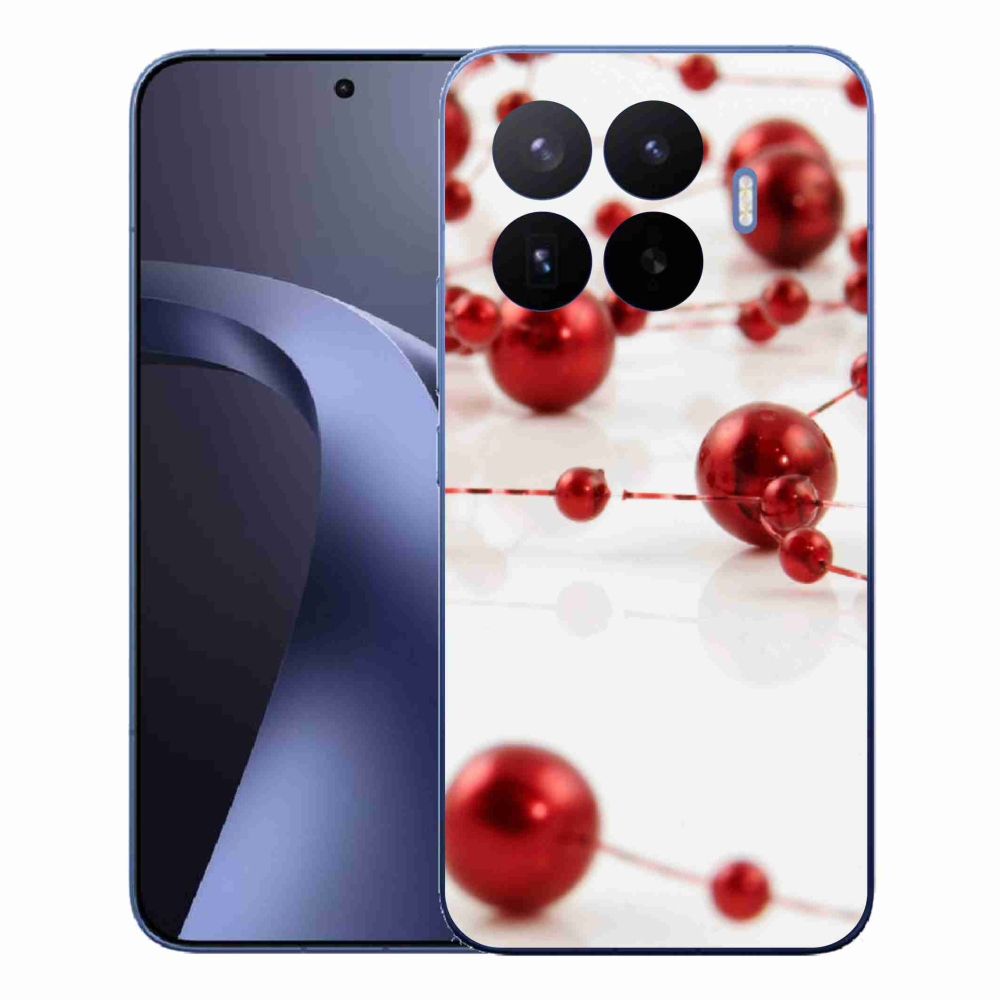 Gelový kryt mmCase na Xiaomi 17T Pro - vánoční řetěz