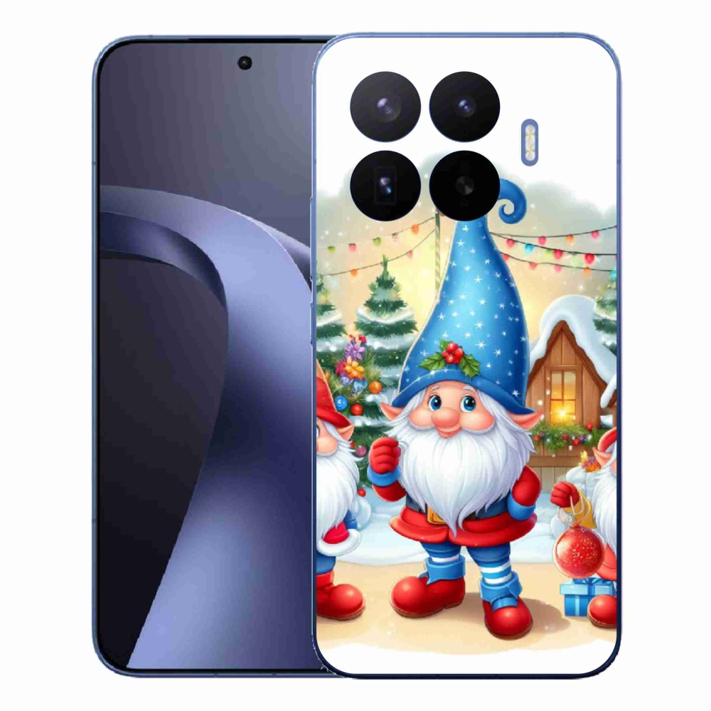 Gelový kryt mmCase na Xiaomi 17T Pro - vánoční skřítci