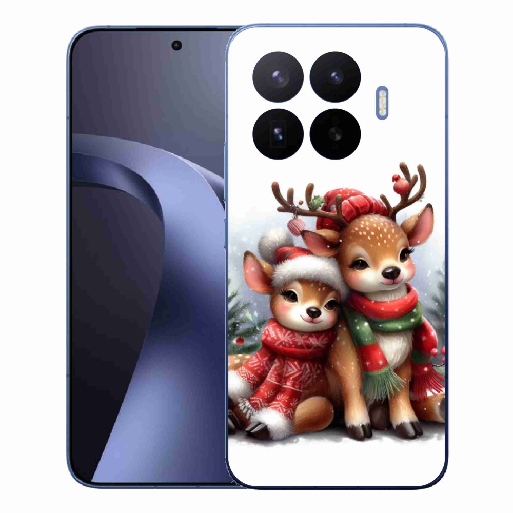 Gelový kryt mmCase na Xiaomi 17T Pro - vánoční sobi