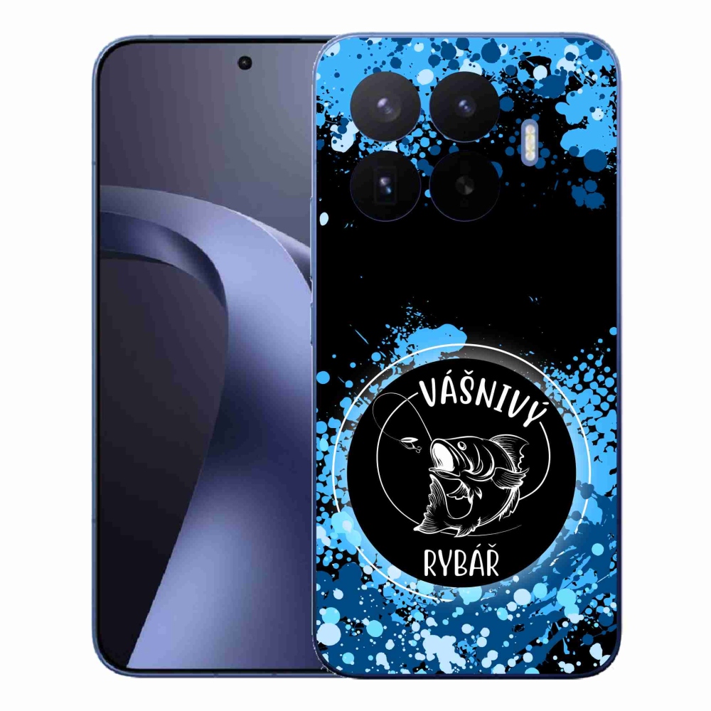 Gelový kryt mmCase na Xiaomi 17T Pro - vášnivý rybář černé pozadí