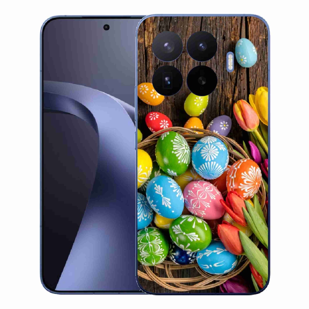 Gelový kryt mmCase na Xiaomi 17T Pro - velikonoční vajíčka