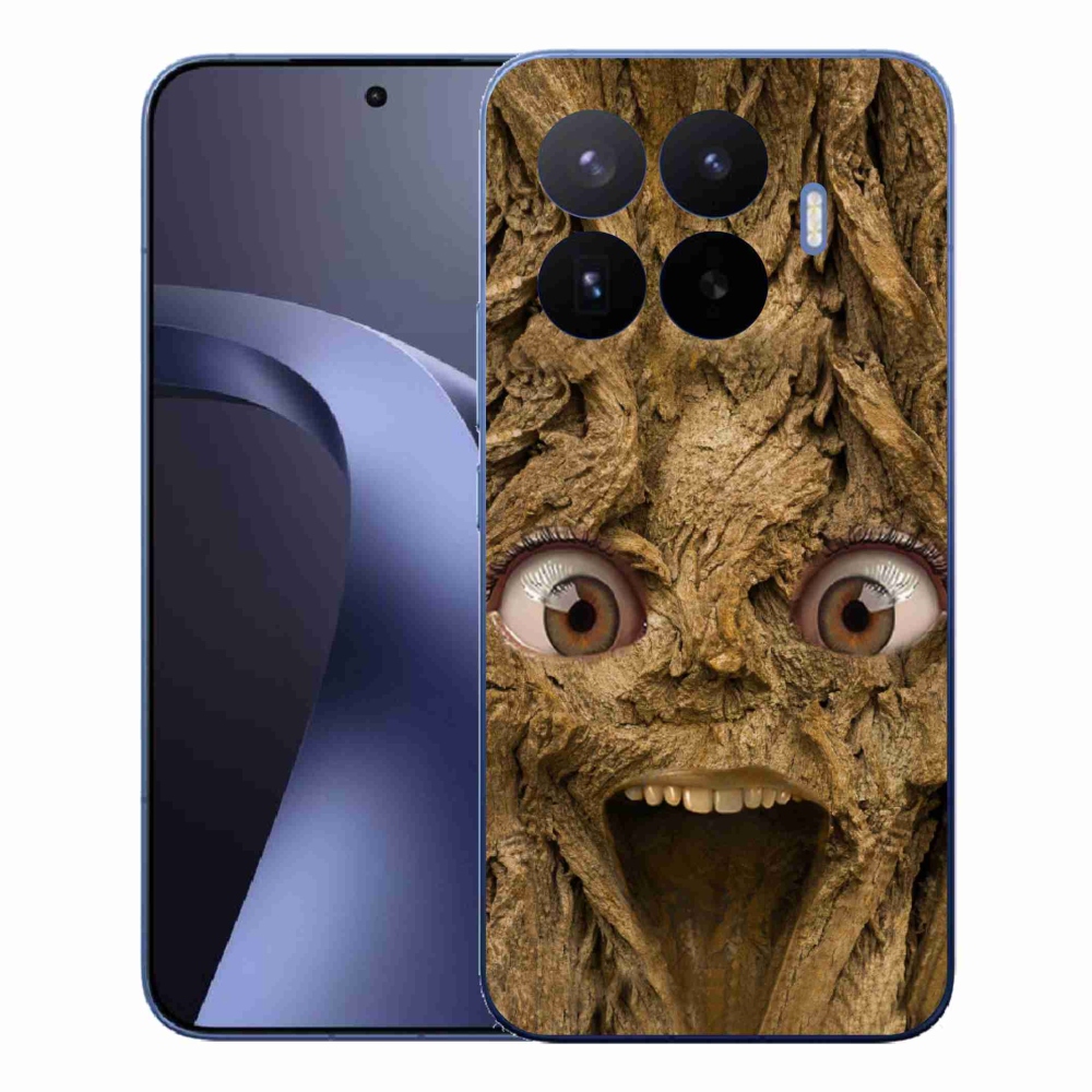 Gelový kryt mmCase na Xiaomi 17T Pro - veselý strom s očima