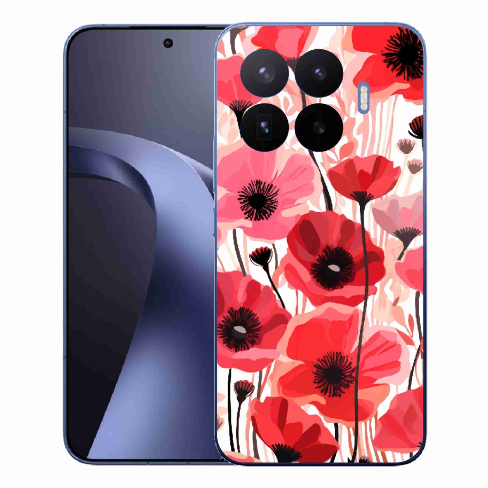 Gelový kryt mmCase na Xiaomi 17T Pro - vlčí mák 1