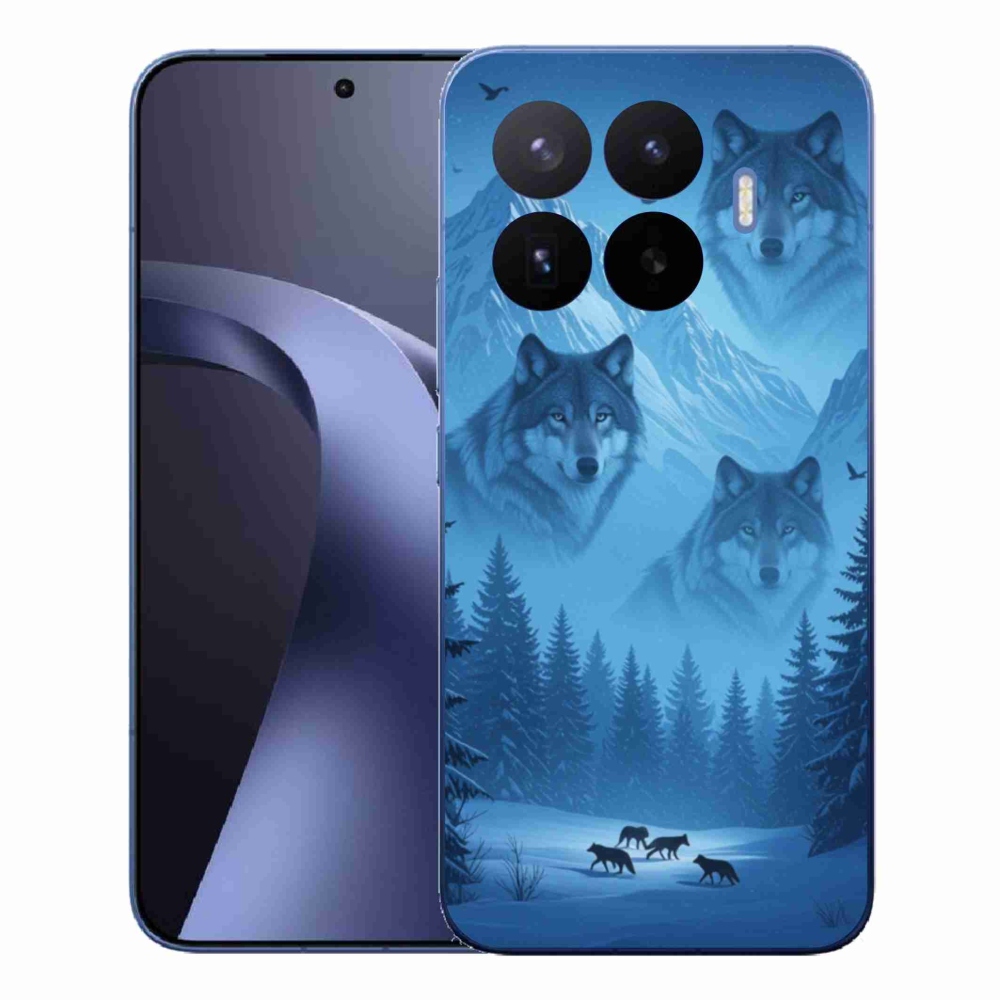 Gelový kryt mmCase na Xiaomi 17T Pro - vlčí smečka