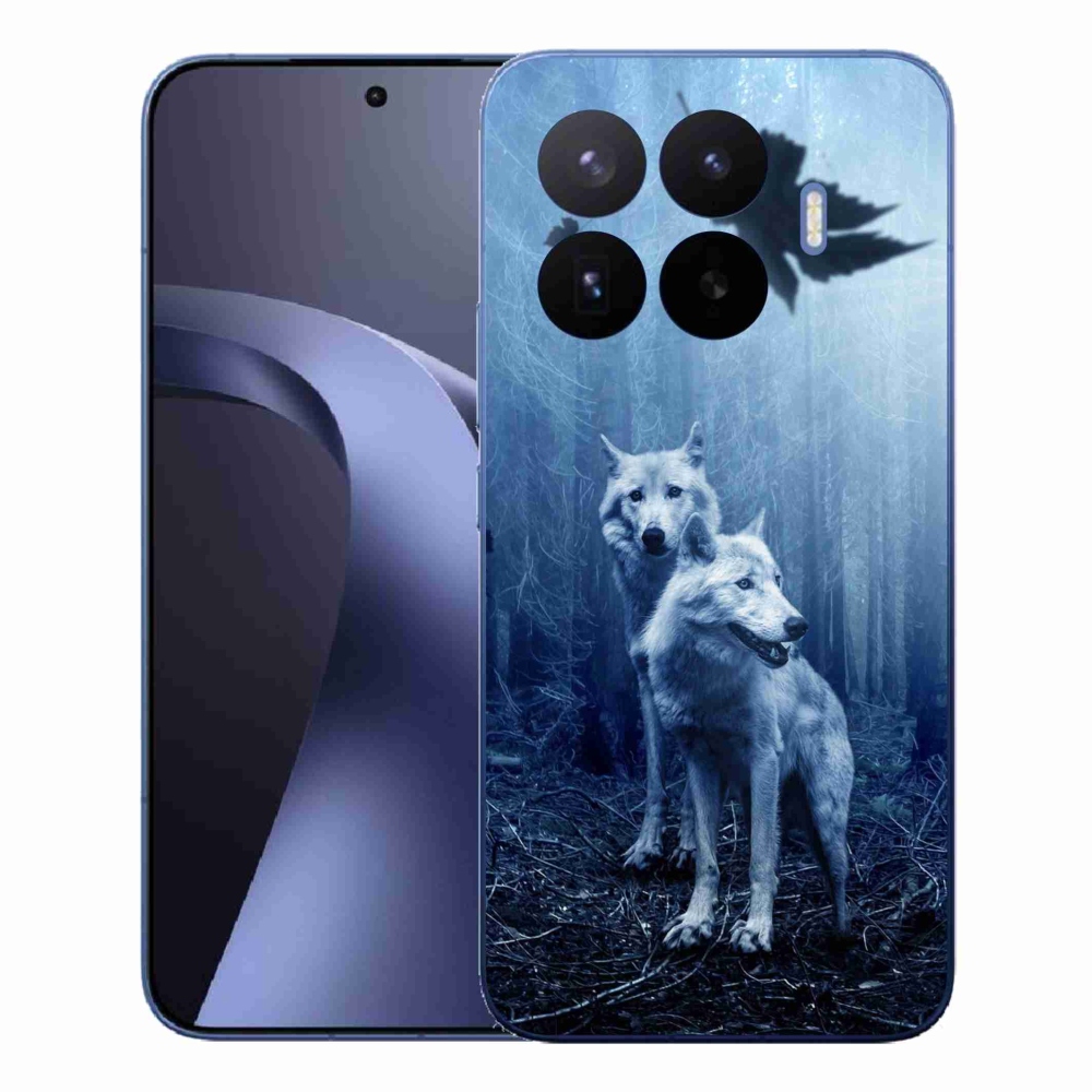 Gelový kryt mmCase na Xiaomi 17T Pro - vlci v lese