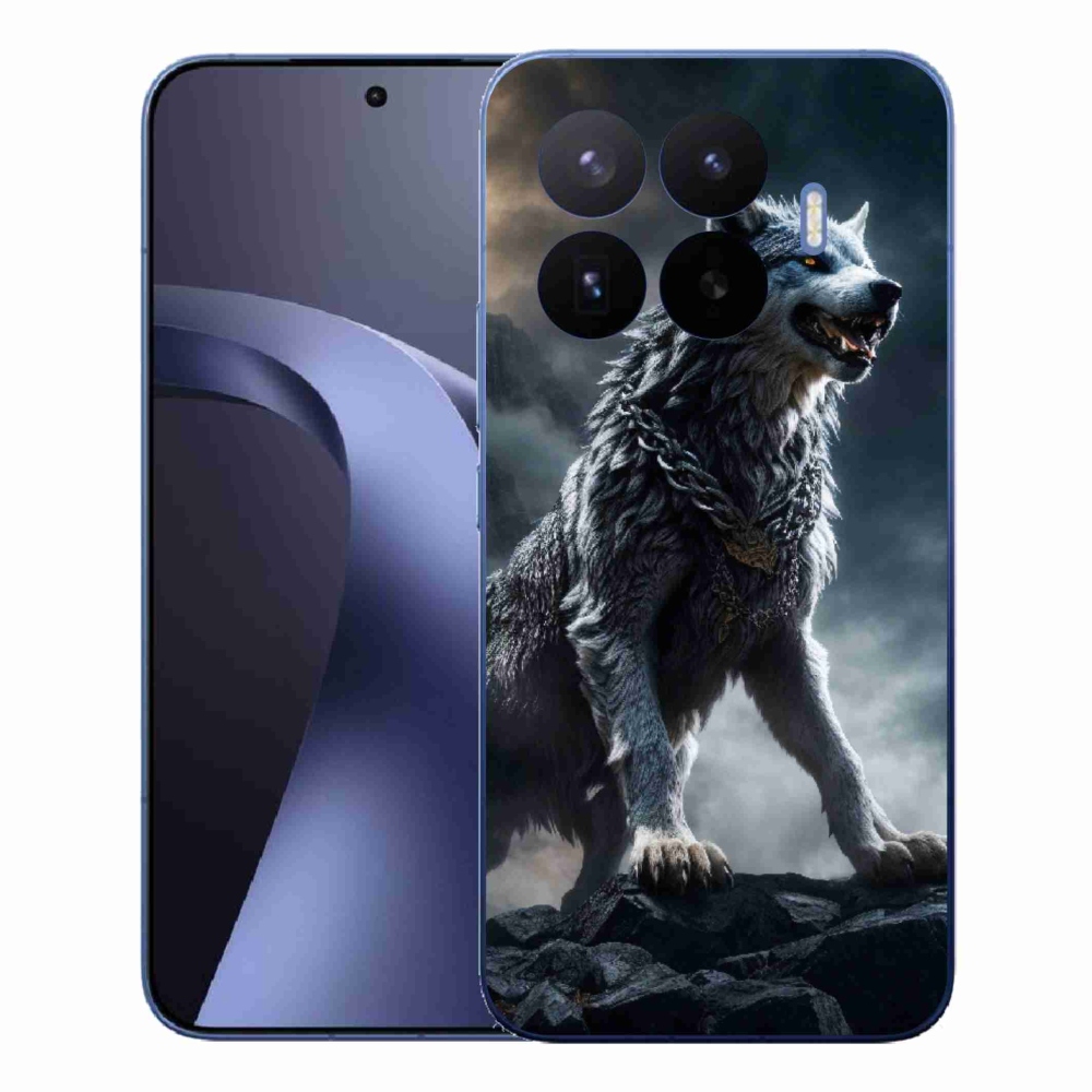 Gelový kryt mmCase na Xiaomi 17T Pro - vlk 1