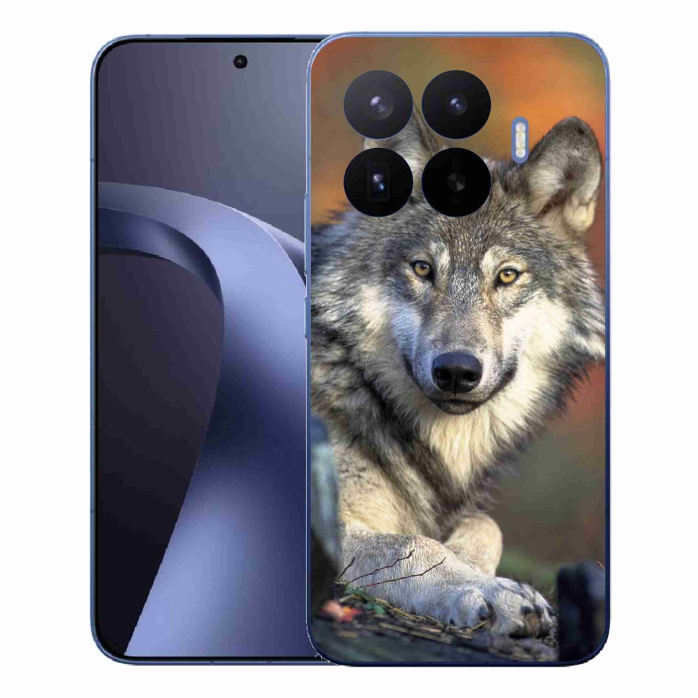 Gelový kryt mmCase na Xiaomi 17T Pro - vlk