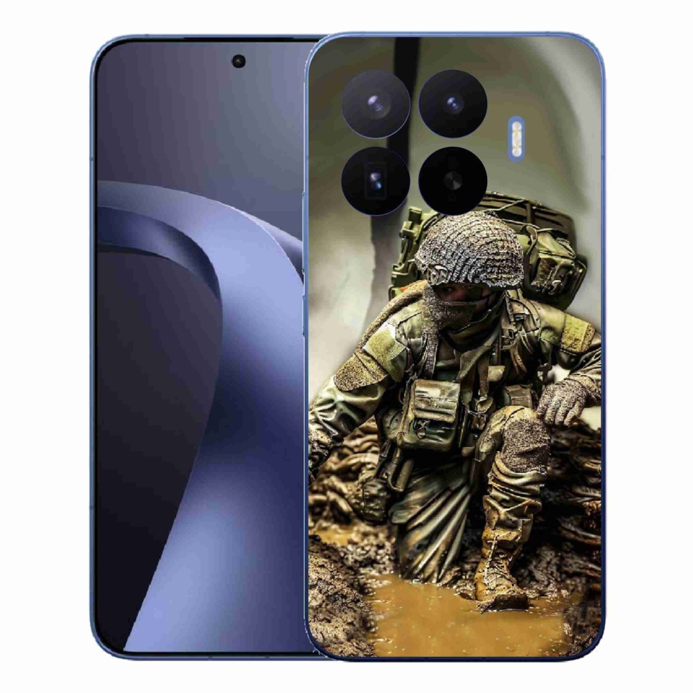 Gelový kryt mmCase na Xiaomi 17T Pro - voják