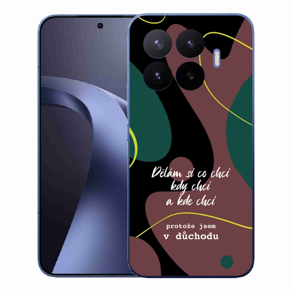 Gelový kryt mmCase na Xiaomi 17T Pro - vtipný text 10 černé pozadí