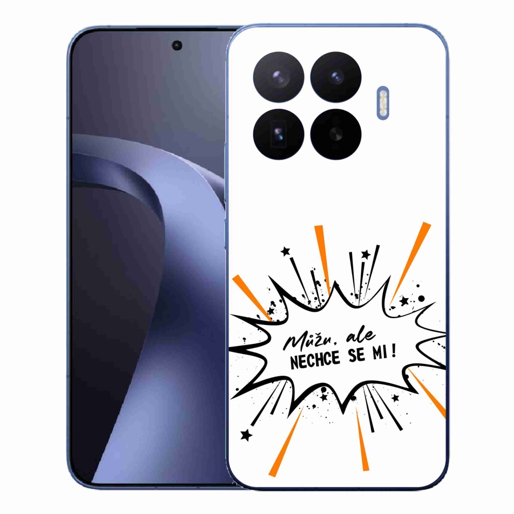Gelový kryt mmCase na Xiaomi 17T Pro - vtipný text 11 bílé pozadí