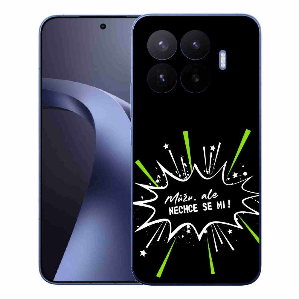 Gelový kryt mmCase na Xiaomi 17T Pro - vtipný text 11 černé pozadí