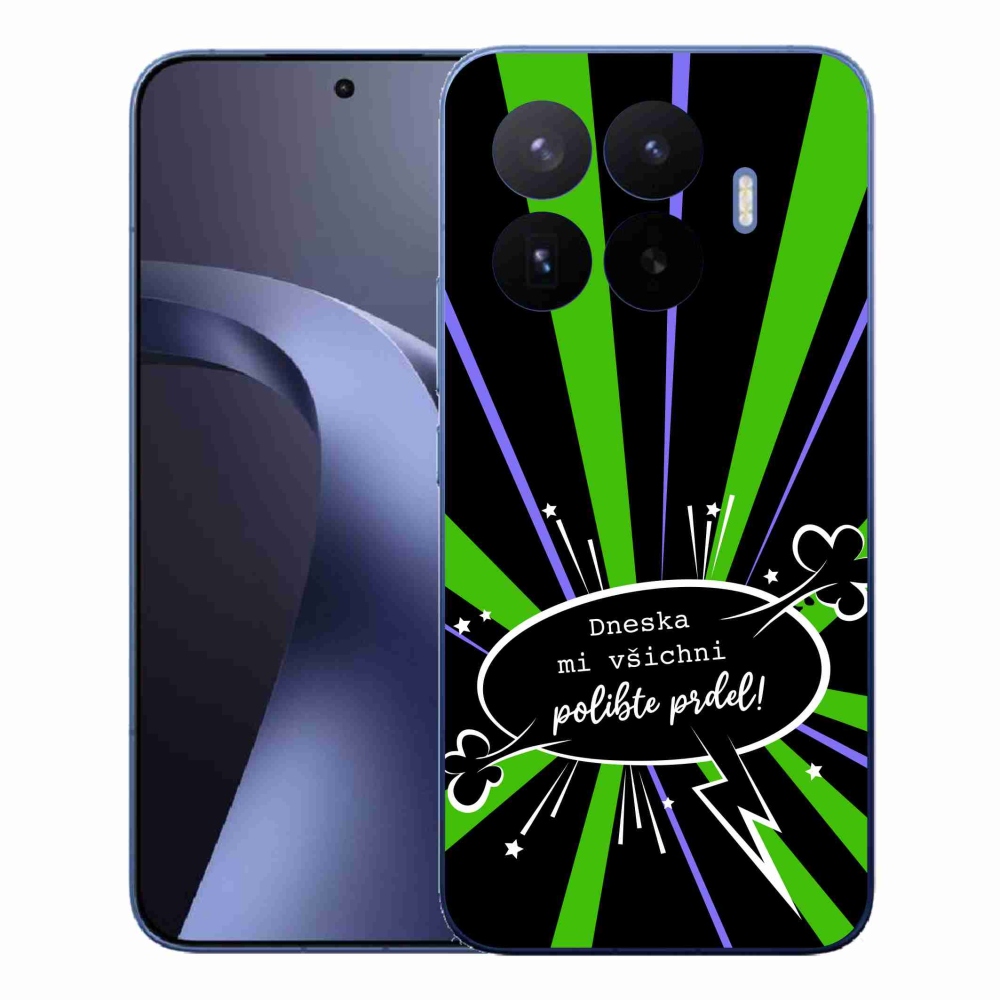 Gelový kryt mmCase na Xiaomi 17T Pro - vtipný text 15 černé pozadí