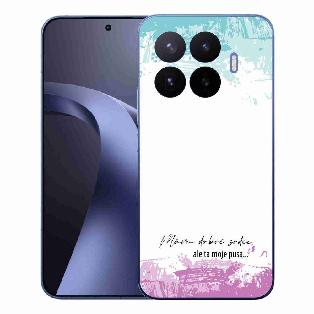 Gelový kryt mmCase na Xiaomi 17T Pro - vtipný text 3 bílé pozadí