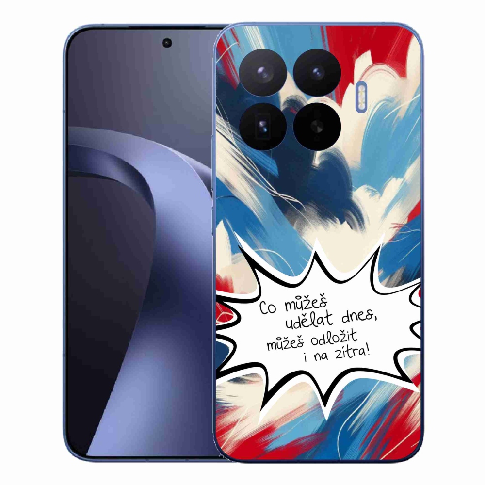 Gelový kryt mmCase na Xiaomi 17T Pro - vtipný text 9 bílé pozadí